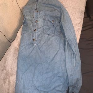 Denim Long Sleeve Shirt